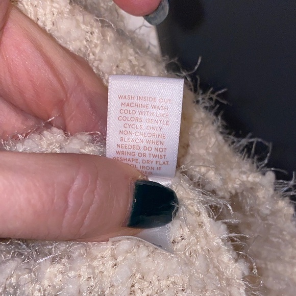 LC Lauren Conrad Beige Textured Knit Top - Picture 3 of 8